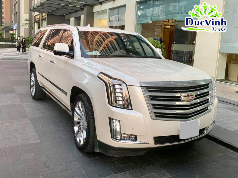 Cho thuê Xe Cadilac Escalade Trắng