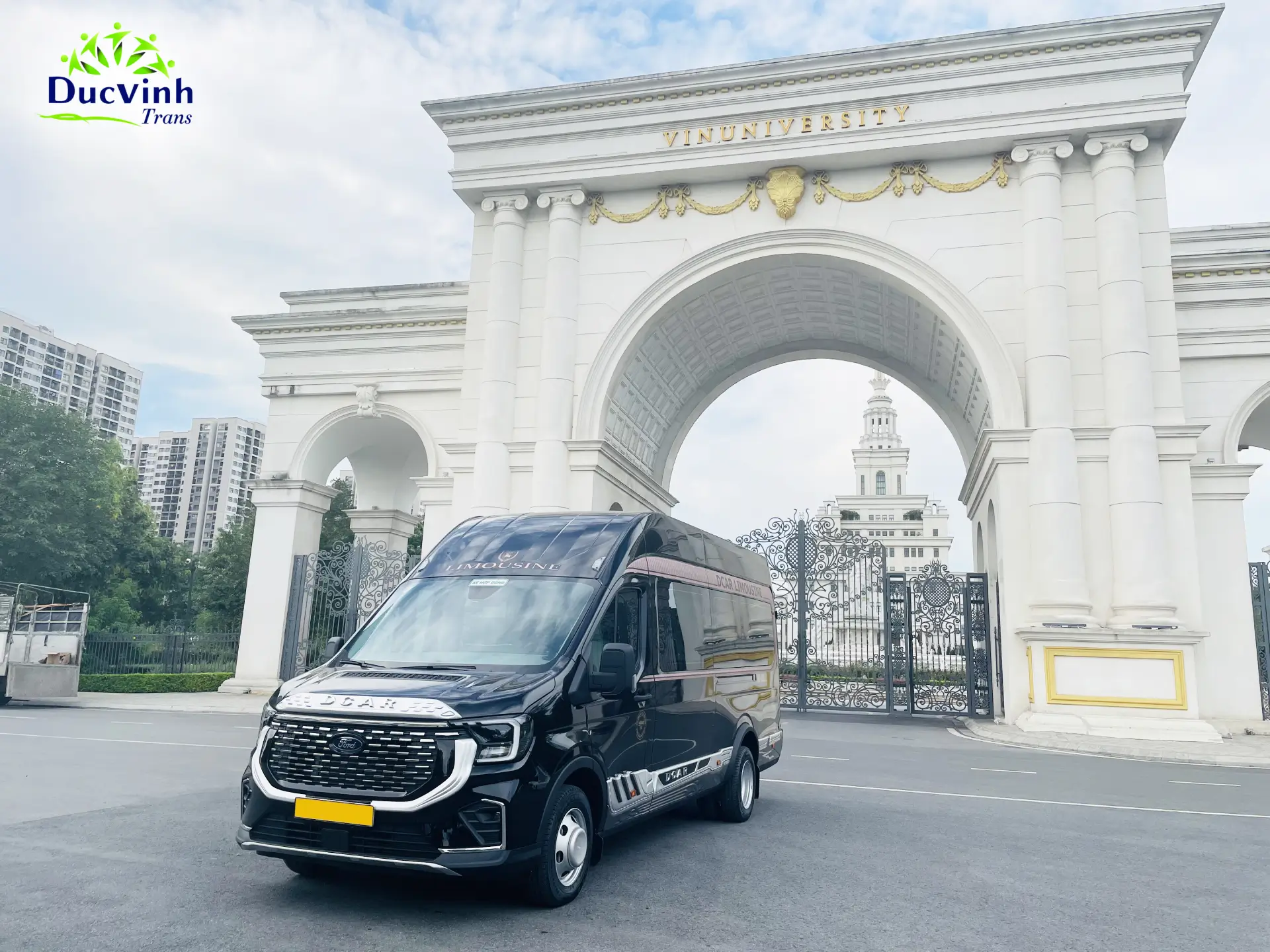 Cho Thuê Xe Dcar Limousine 11 Chỗ Ford Transit - Ảnh 2