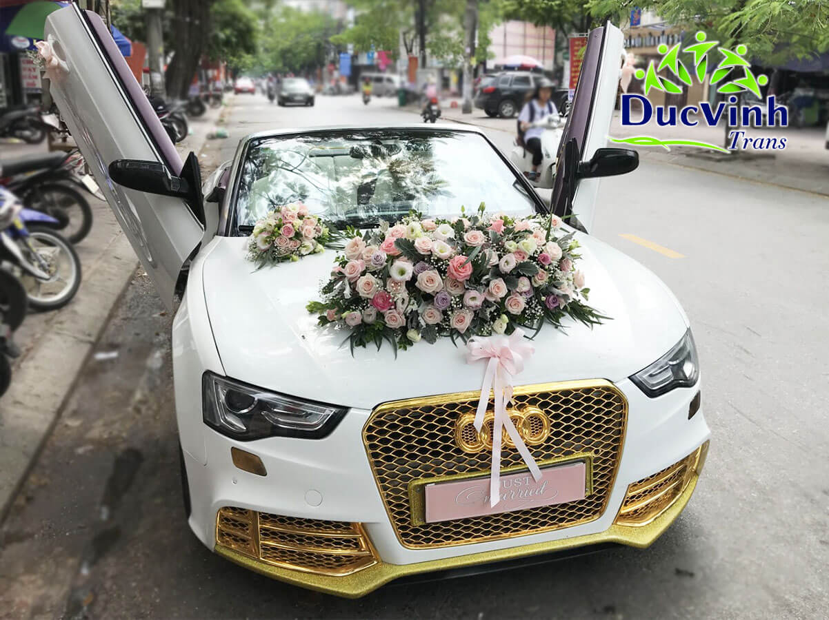 Cho thuê xe cưới Audi S5 sang trọng