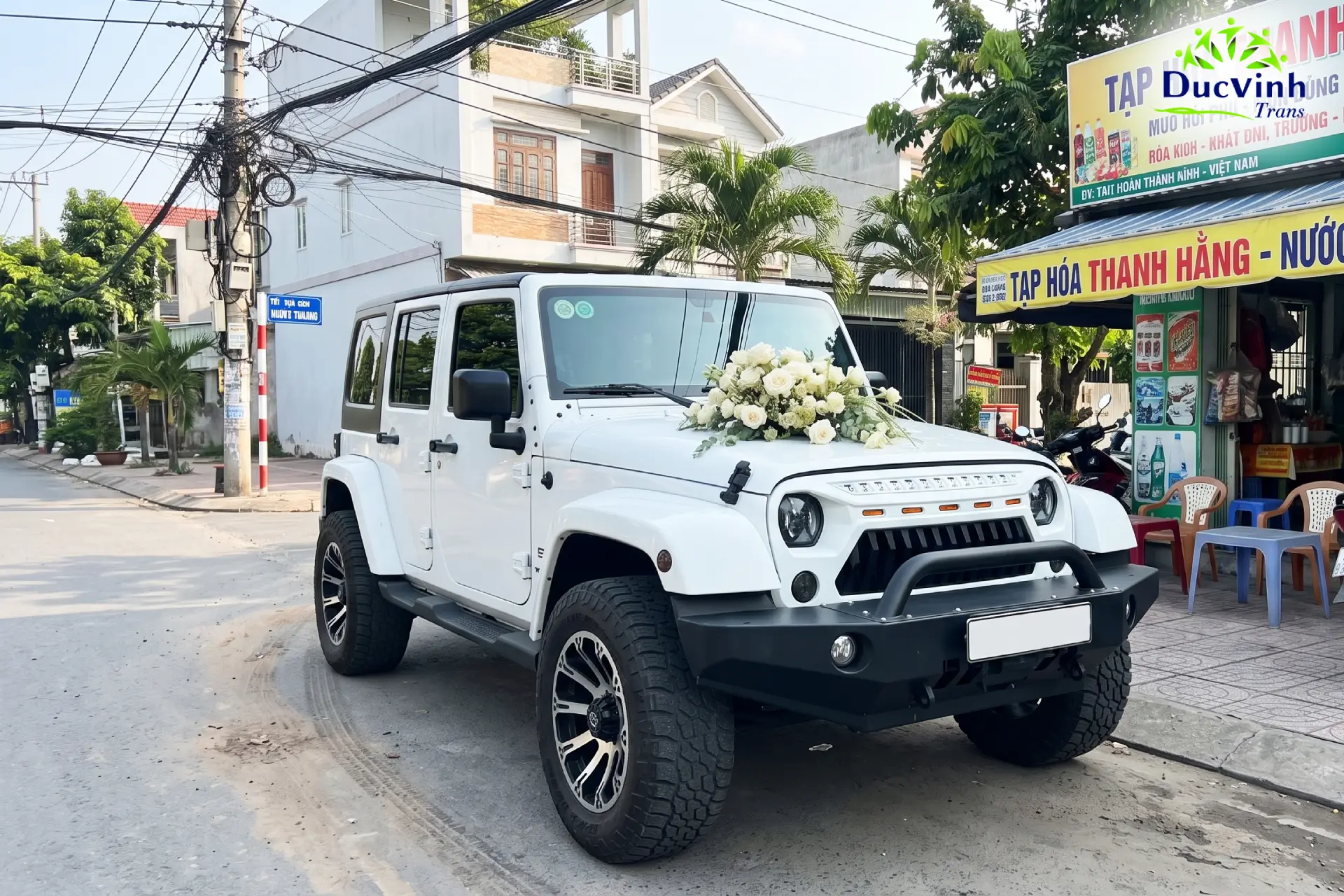 Cho Thuê Xe Cưới Jeep Wrangler