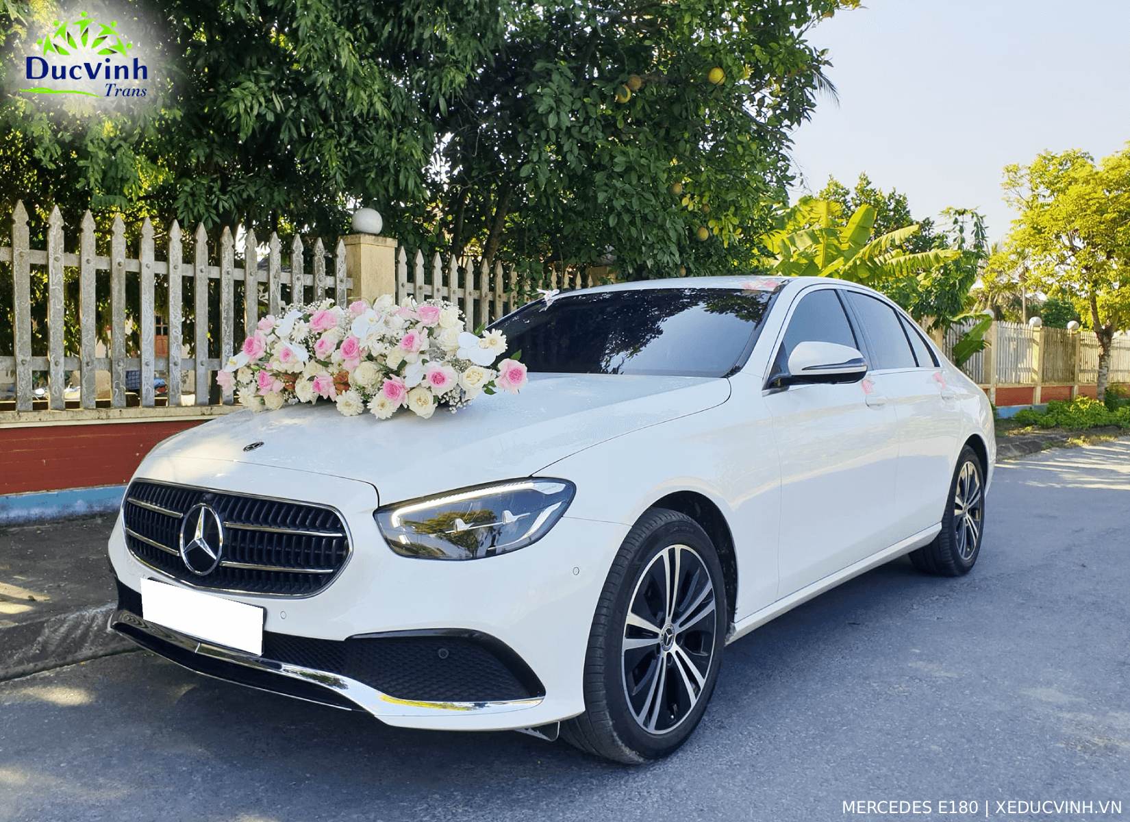 Cho Thuê Xe Cưới Mercedes E Sang Trọng