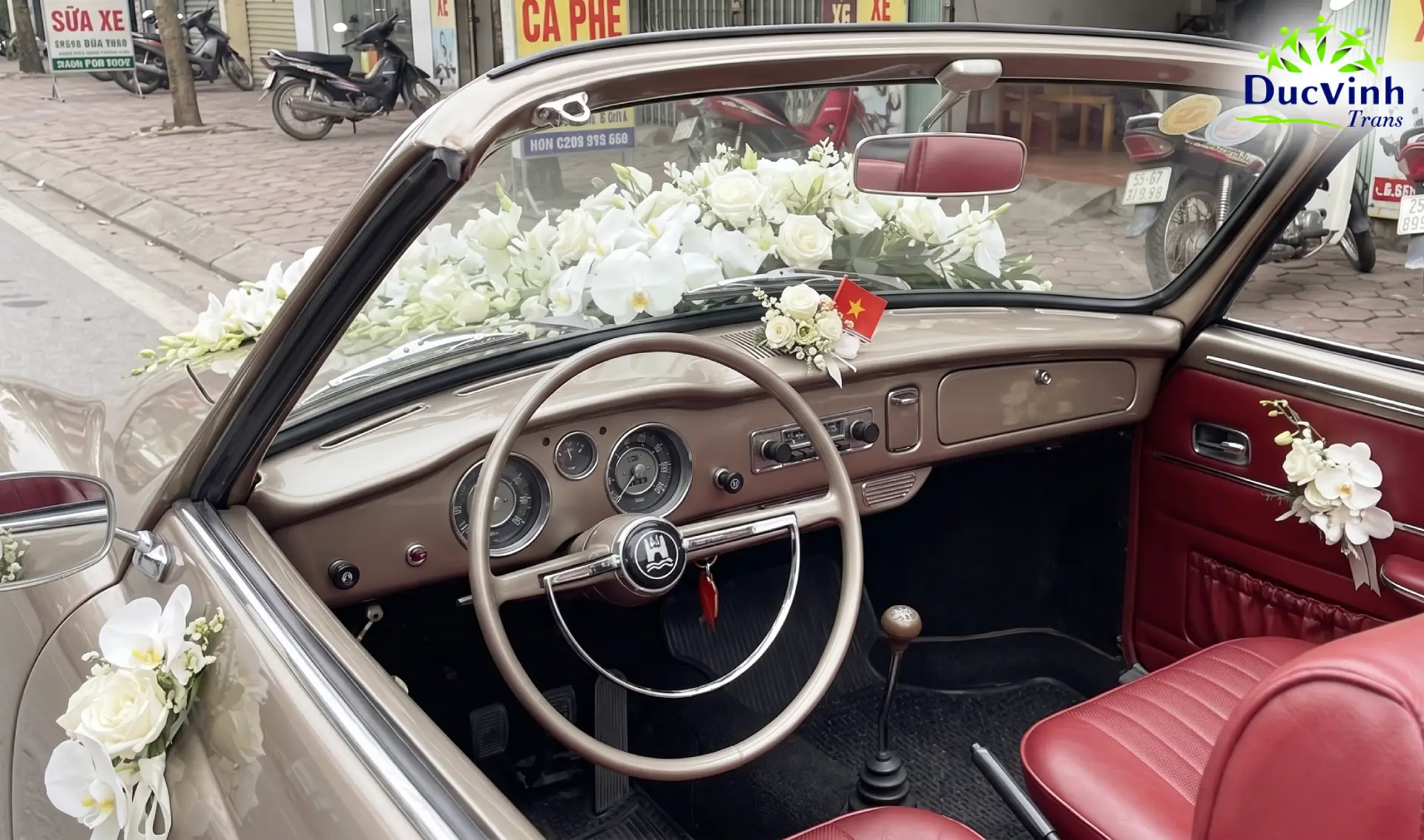 Cho Thuê Xe Cưới Cổ Volkswagen Karmann Ghia - Ảnh 2