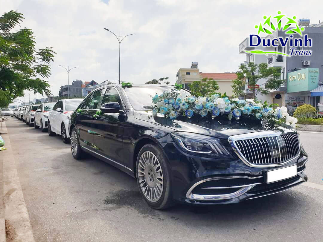 Cho Thuê Xe Cưới Mercedes S600 Maybach
