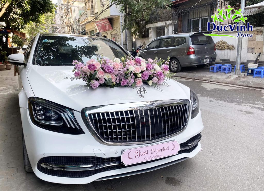 Cho Thuê Xe Cưới Mercedes S600 Maybach