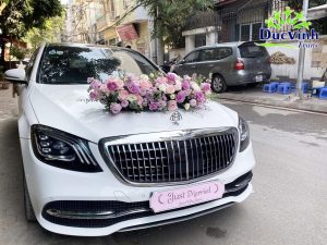 Cho Thuê Xe Cưới Mercedes S600 Maybach