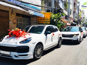 Cho Thuê Xe Cưới Porsche Cayenne Hạng Sang