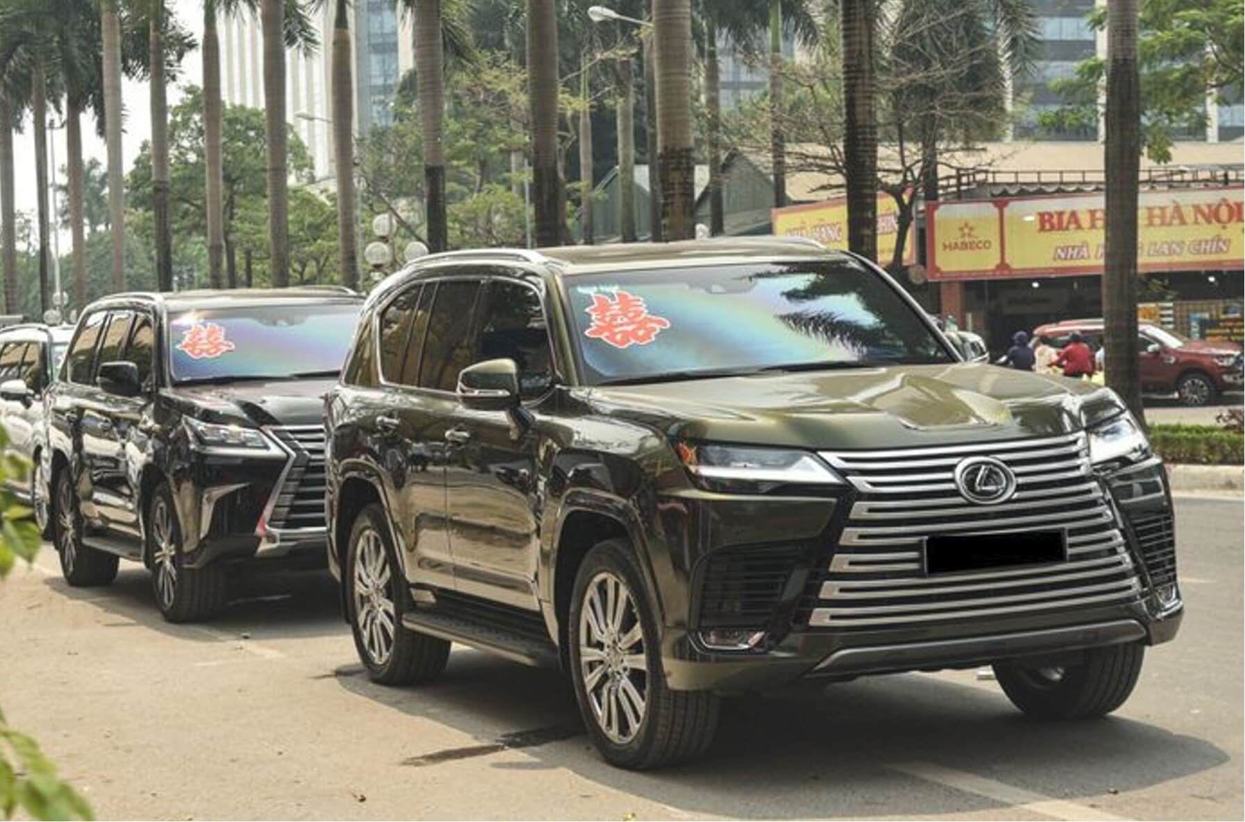 Cho Thuê Xe Lexus LX600 Hạng Sang